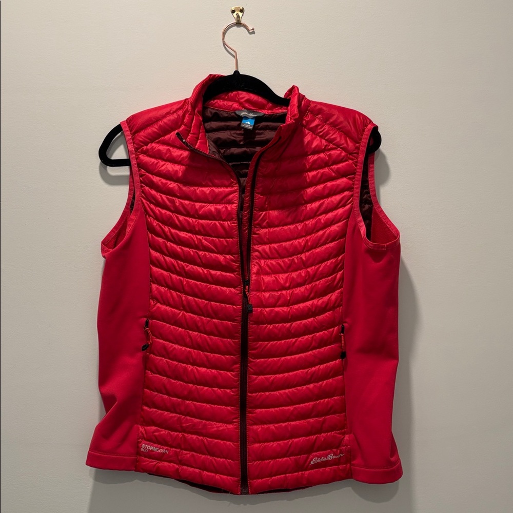 Eddie Bauer 800 Storm Down Vest EUC
